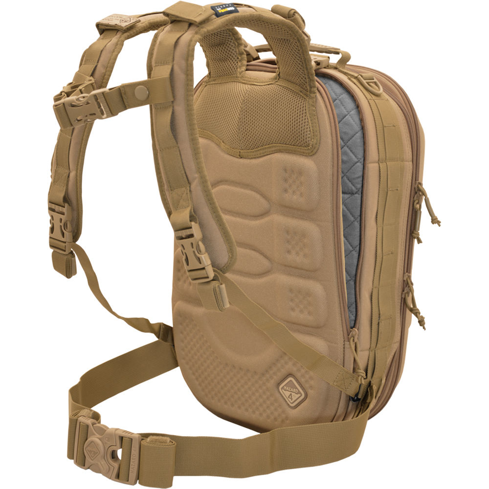 Mochila Hazard 4 Pillbox Optics Shell-Pack (Coyote) - vista frontal