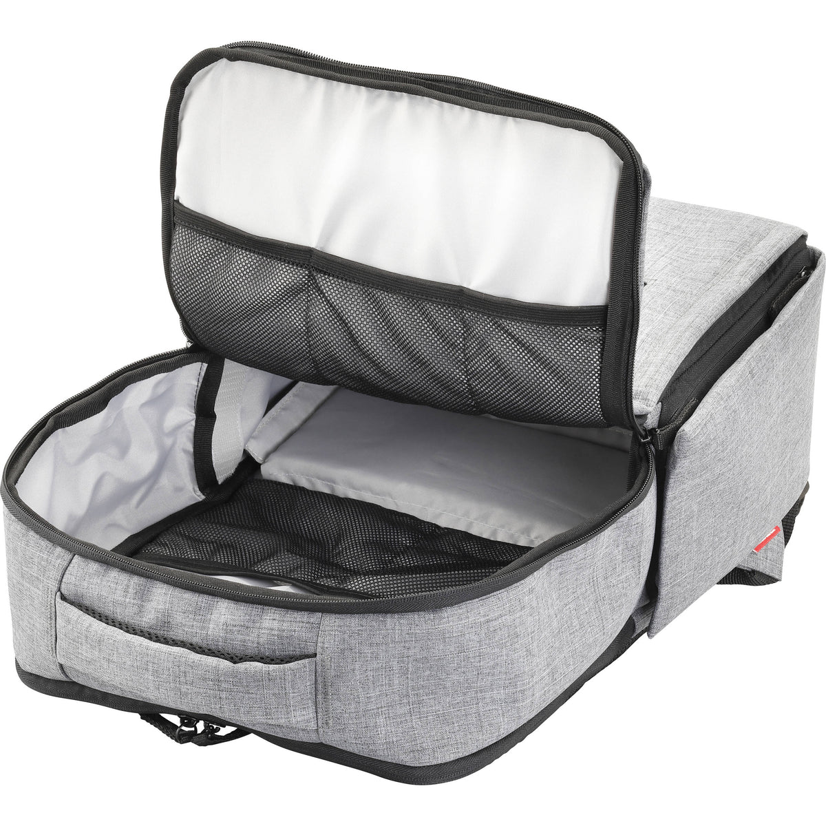 Mochila Libec Urban CamBag (Gris, 17L) - vista trasera