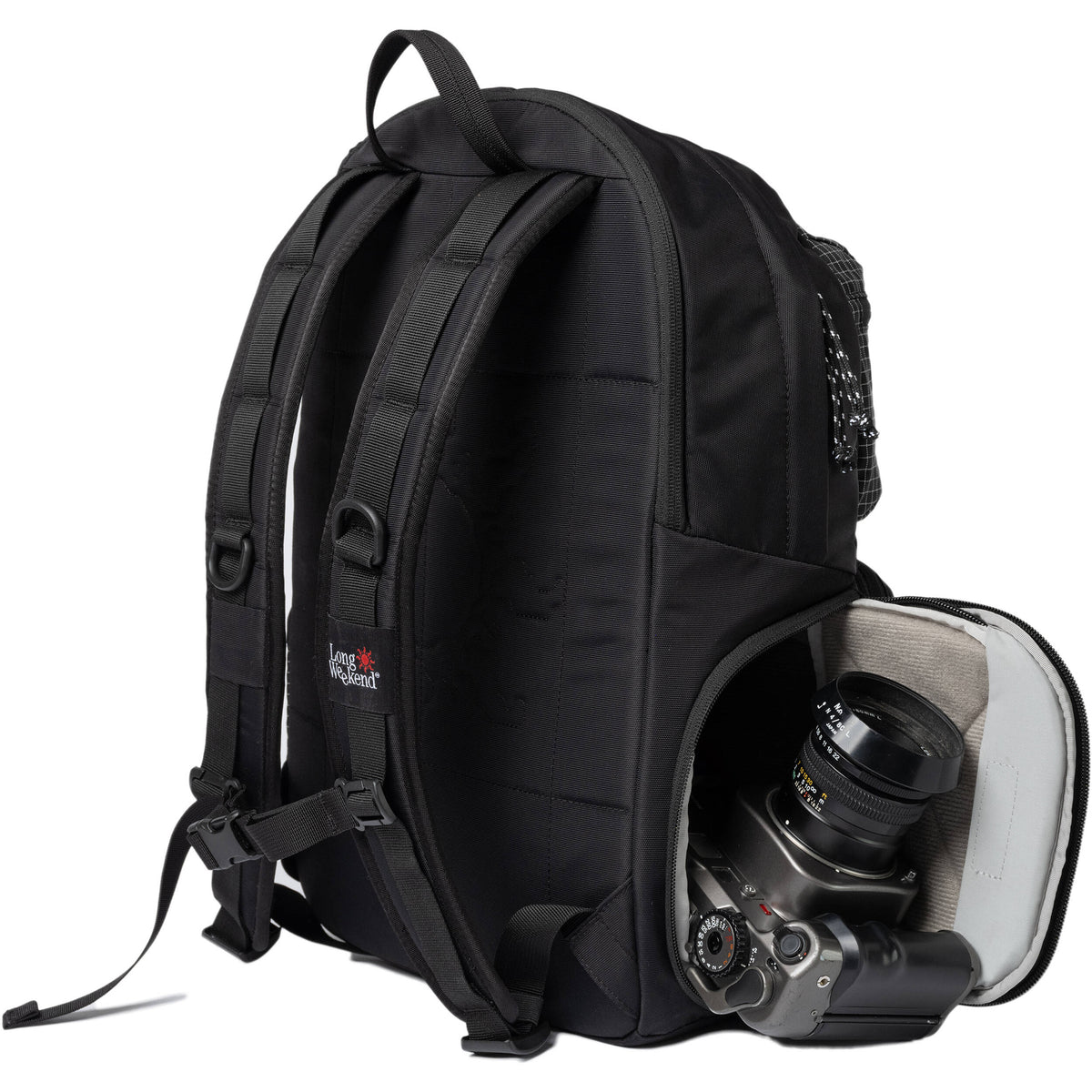 Mochila Long Weekend Morro Convertible (Negro, 22L) - contenido de la caja
