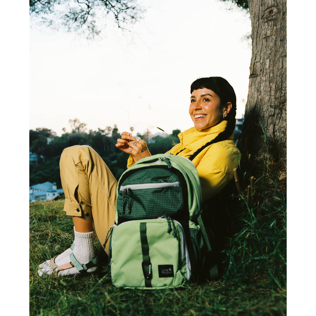 Mochila Long Weekend Morro Convertible (Verde Moss, 22L) - contenido de la caja