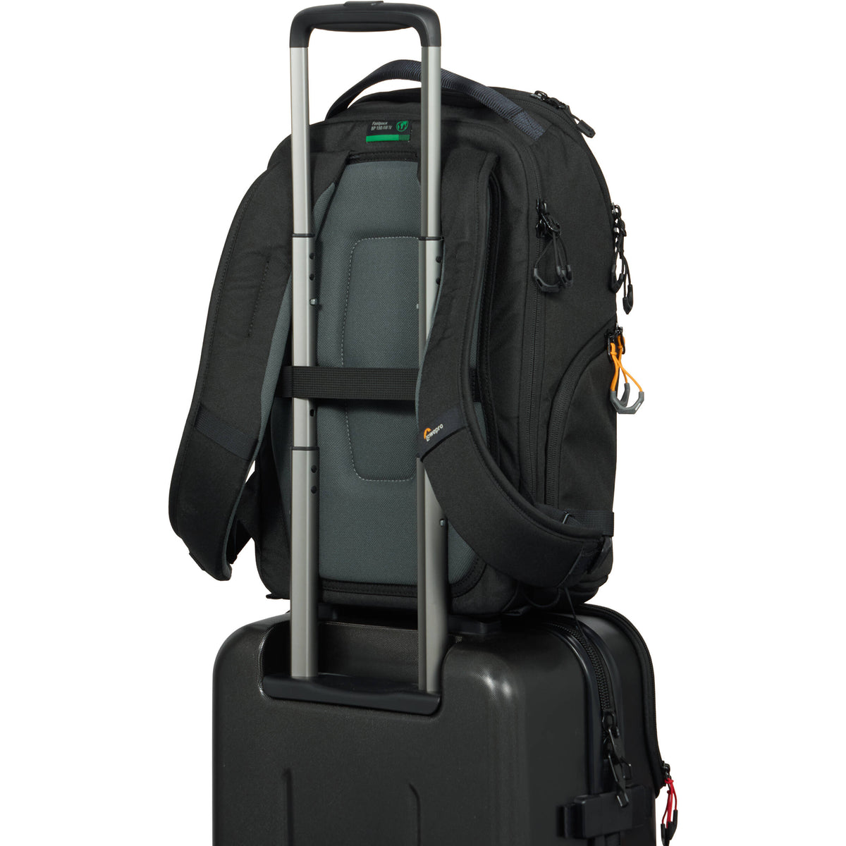 Mochila Lowepro FastPack BP 150 AW IV (16L, Negro) - puertos y conexiones