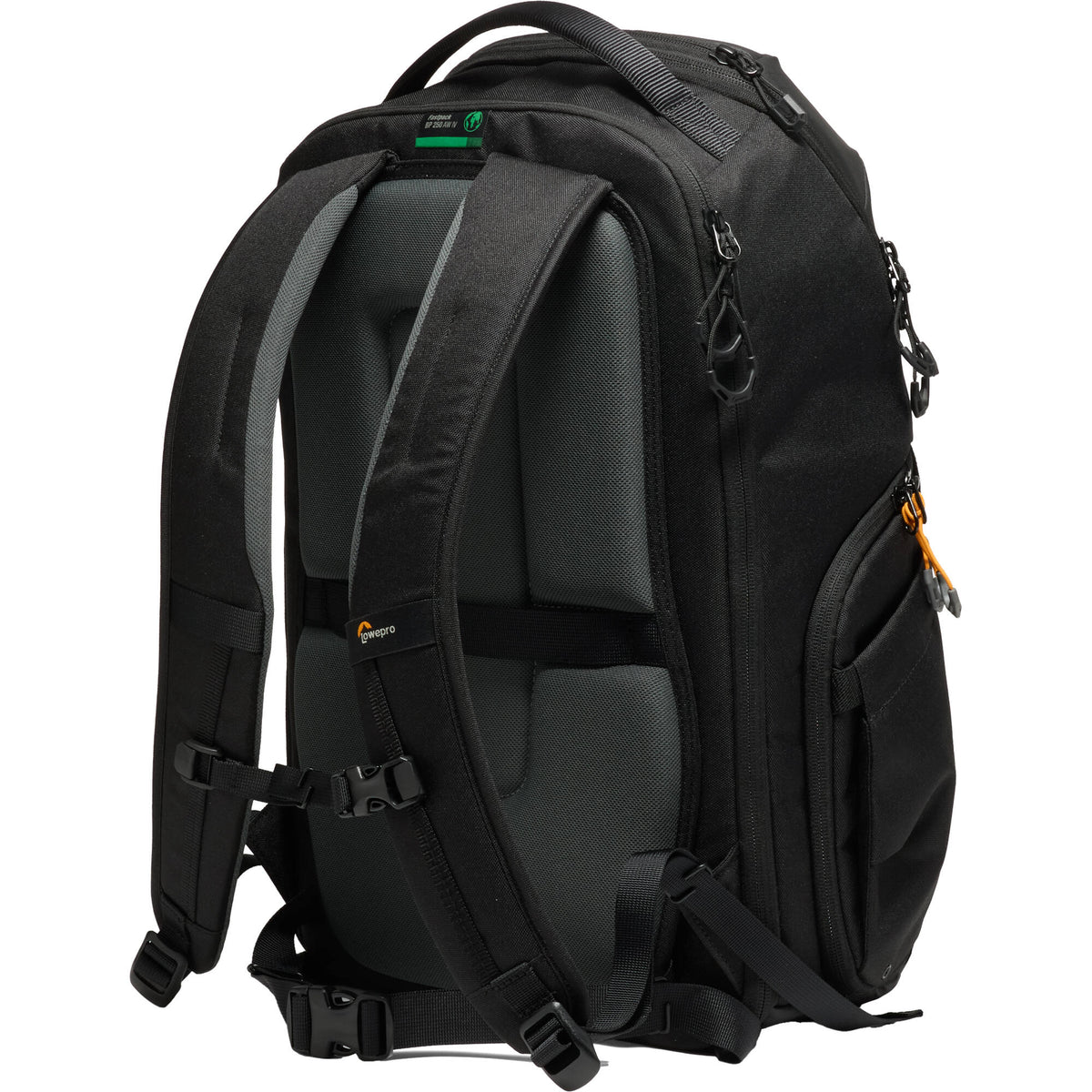 Mochila Lowepro FastPack BP 250 AW IV (22L, Negro) - vista trasera
