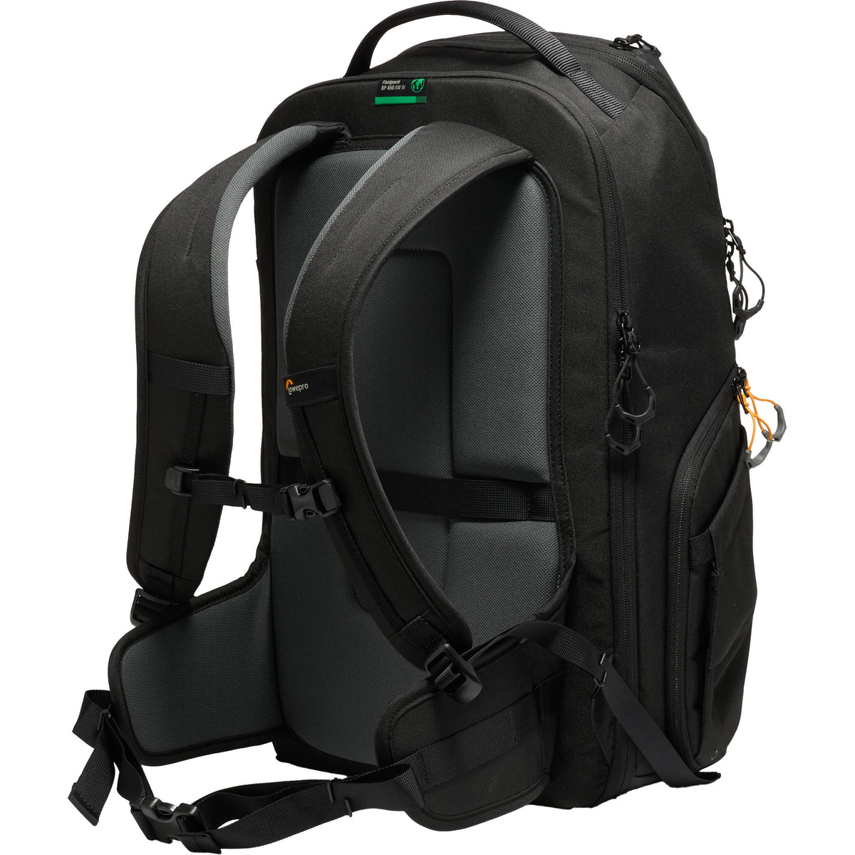 Mochila Lowepro FastPack BP 450 AW IV (28L, Negro) - vista trasera