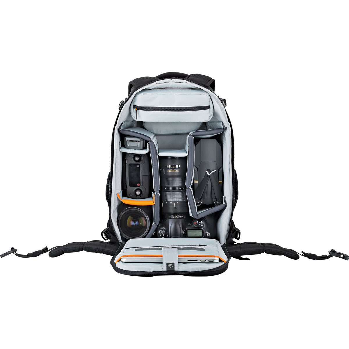 Mochila Lowepro Flipside 500 AW II (Negro) - vista lateral