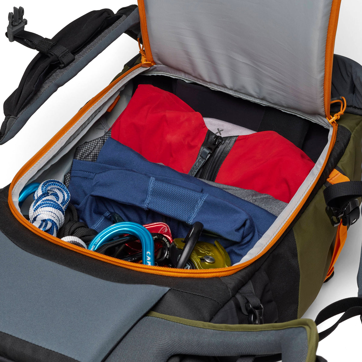 Mochila Lowepro Photosport X AW Bag (Verde, 35L) - vista trasera
