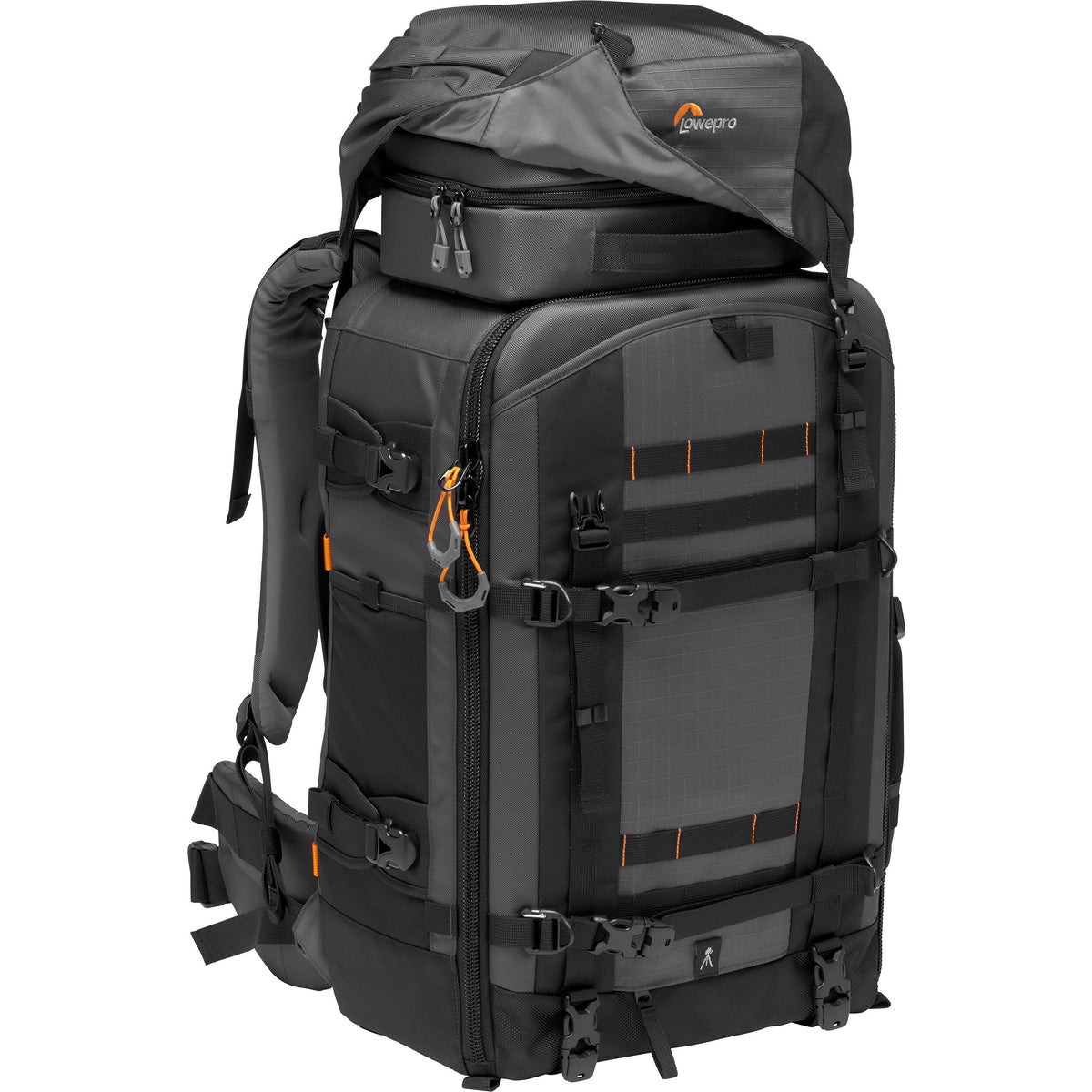 Mochila Lowepro Pro Trekker BP 550 AW II (Gris, 40L) - puertos y conexiones