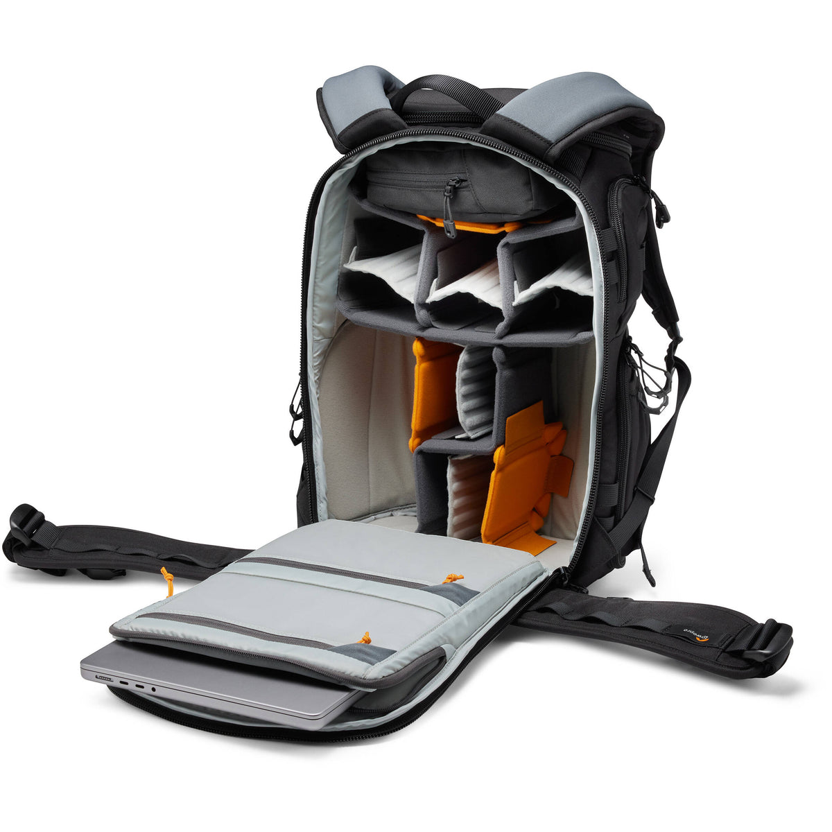 Mochila Lowepro ProTactic BP 350 AW III (Negro, 17L) - vista trasera