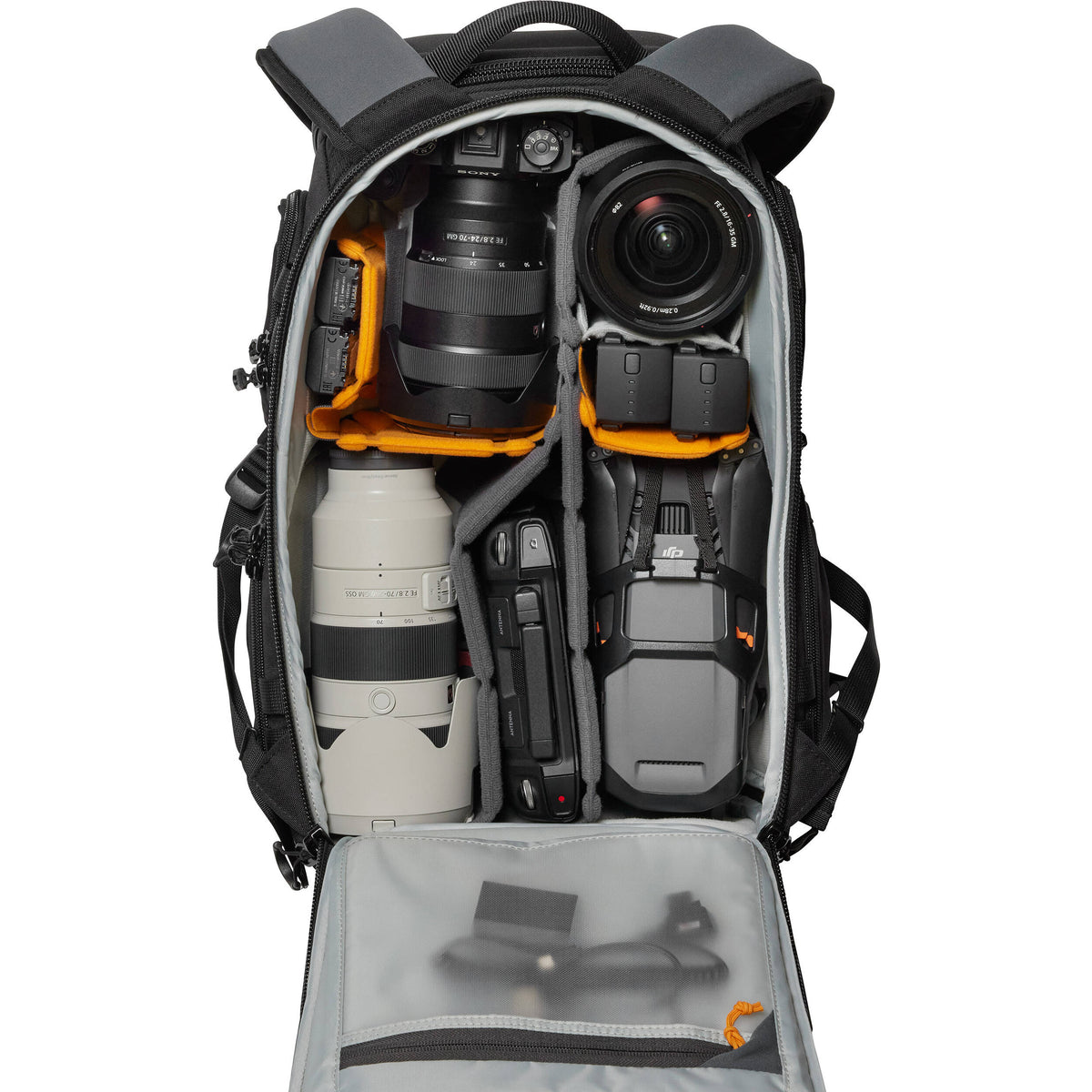 Mochila Lowepro ProTactic BP 350 AW III (Negro, 17L) - detalle