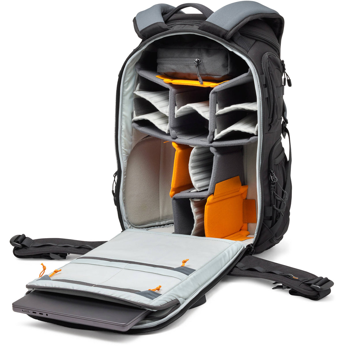Mochila Lowepro ProTactic BP 450 AW III (Negro, 28L) - puertos y conexiones