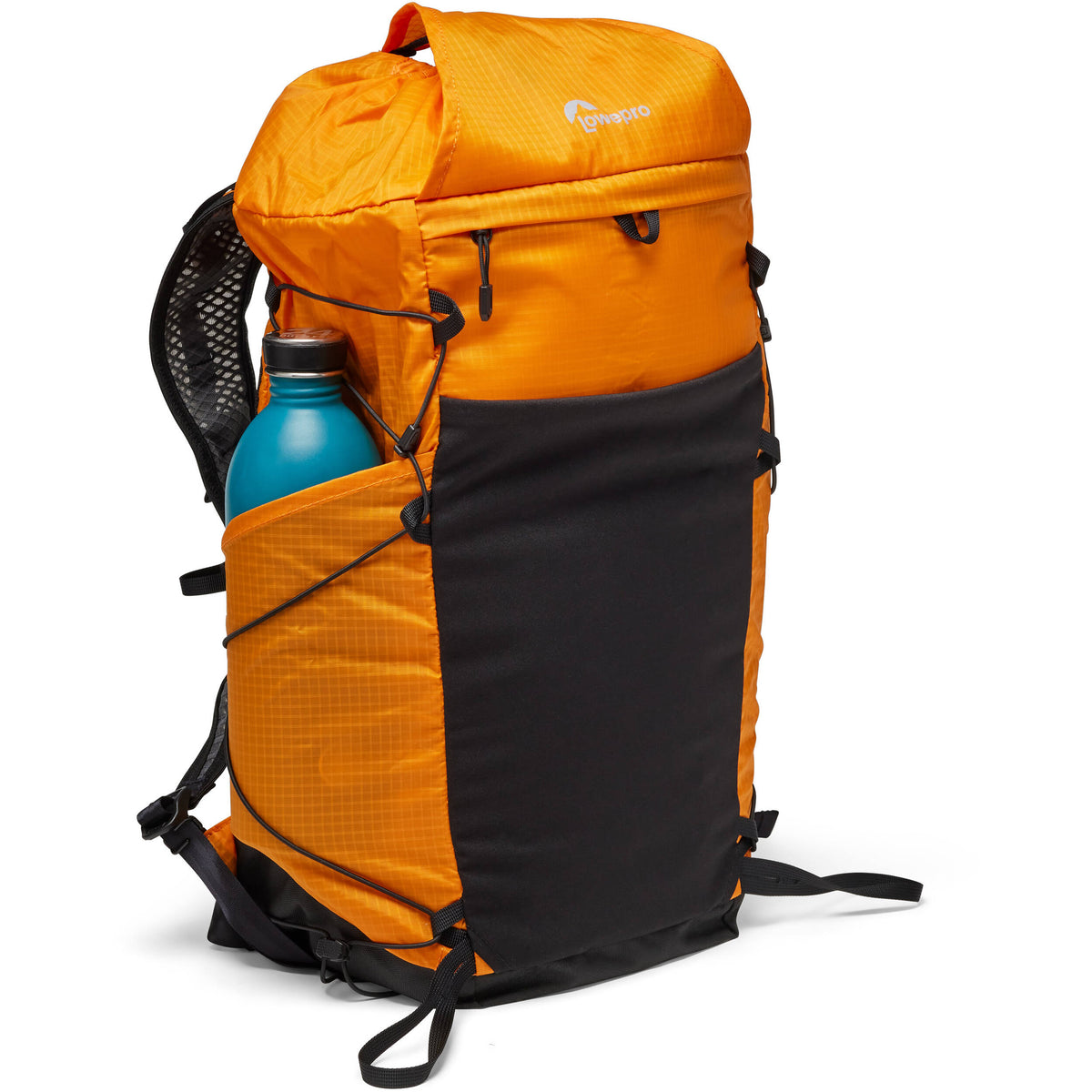 Mochila Lowepro RunAbout BP 18L II Collapsible (Naranja) - vista lateral