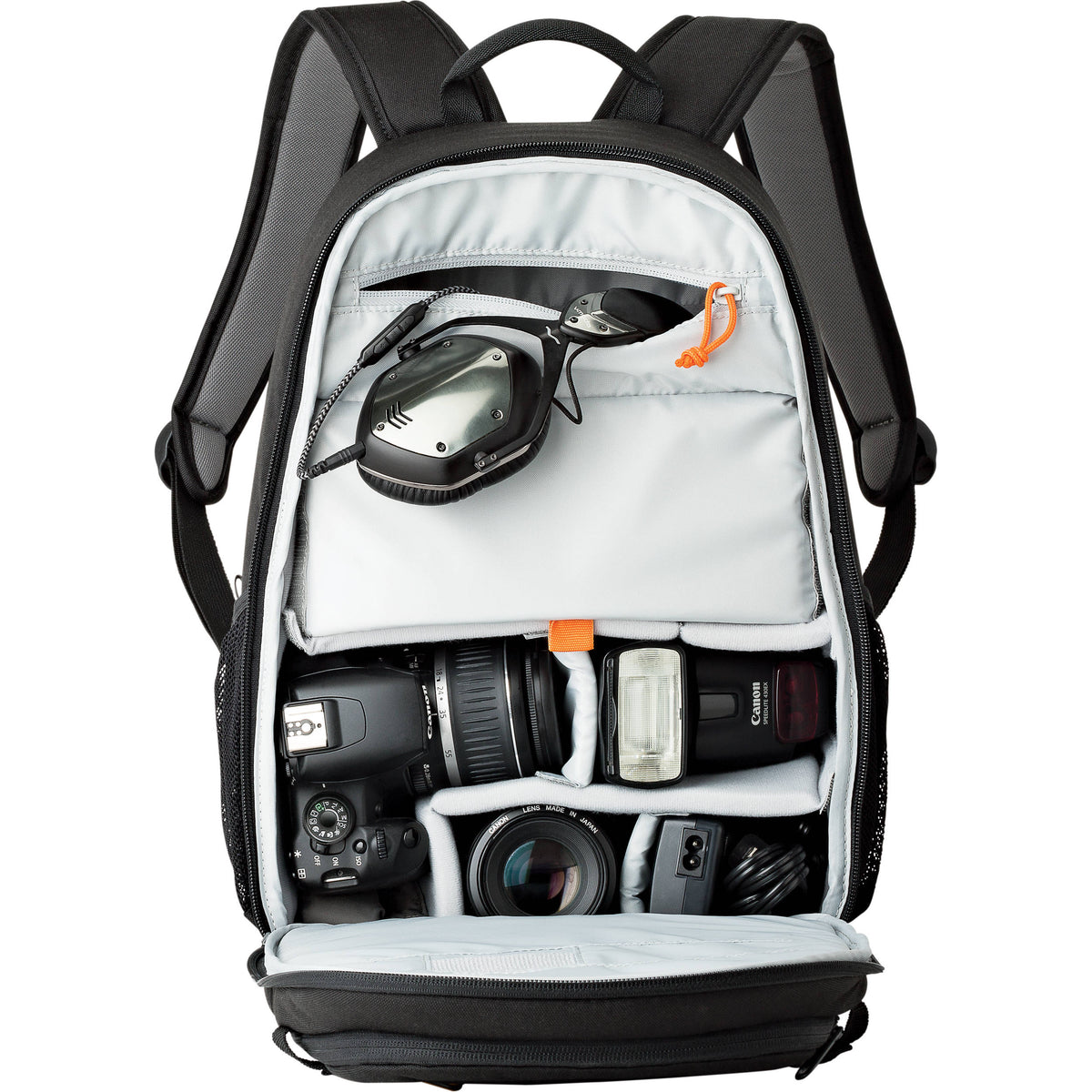 Mochila Lowepro Tahoe BP150 (Negro) - contenido de la caja