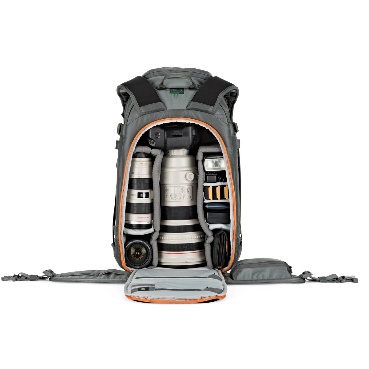 Mochila Lowepro Whistler 450 BP AW II (Gris) - vista trasera