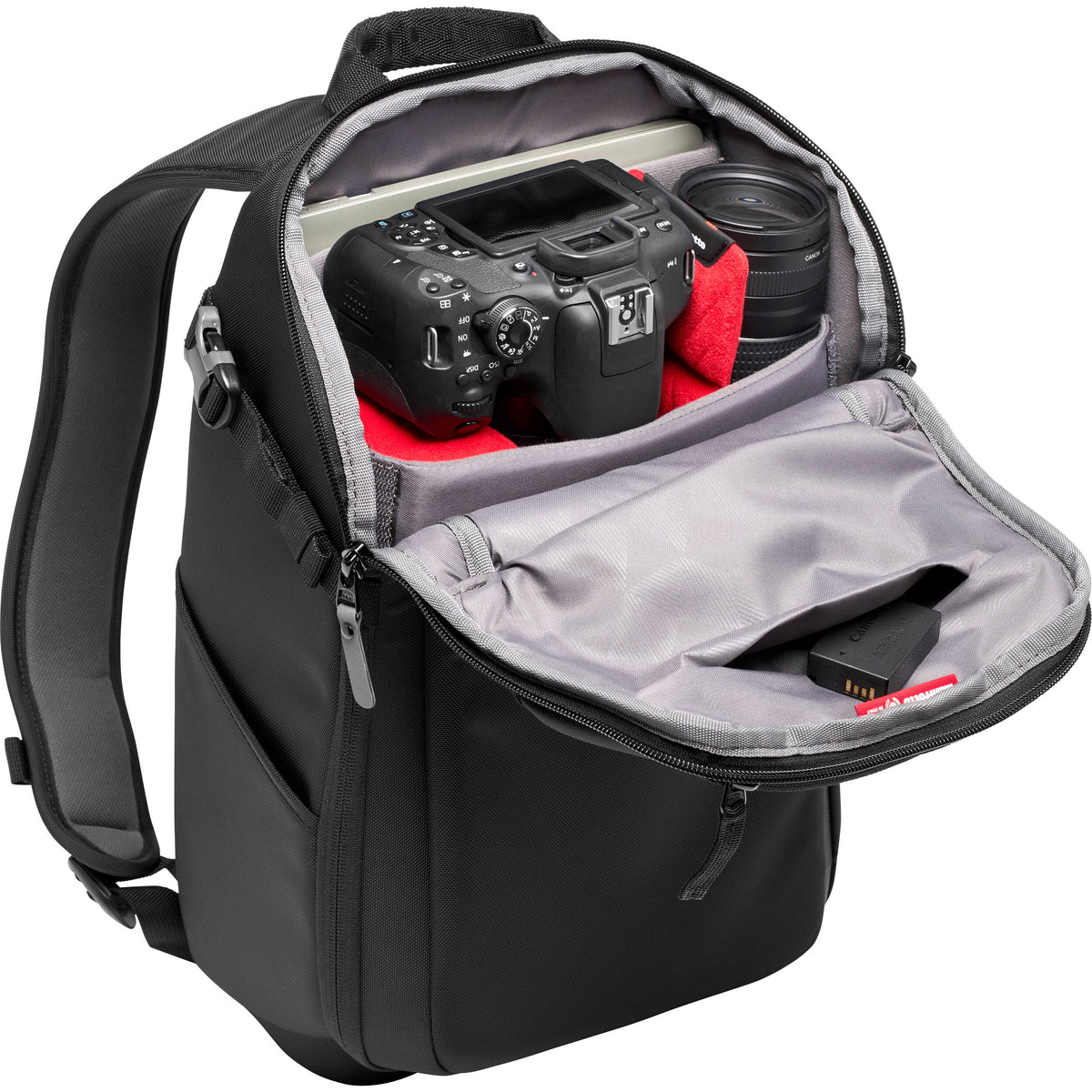 Mochila Manfrotto Advanced Compact III 12L (Negro) - vista lateral