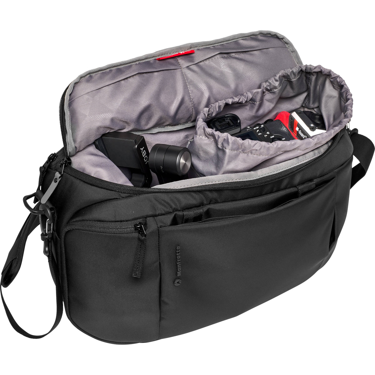 Mochila Manfrotto Advanced Hybrid M III 15L (Negro) - vista trasera