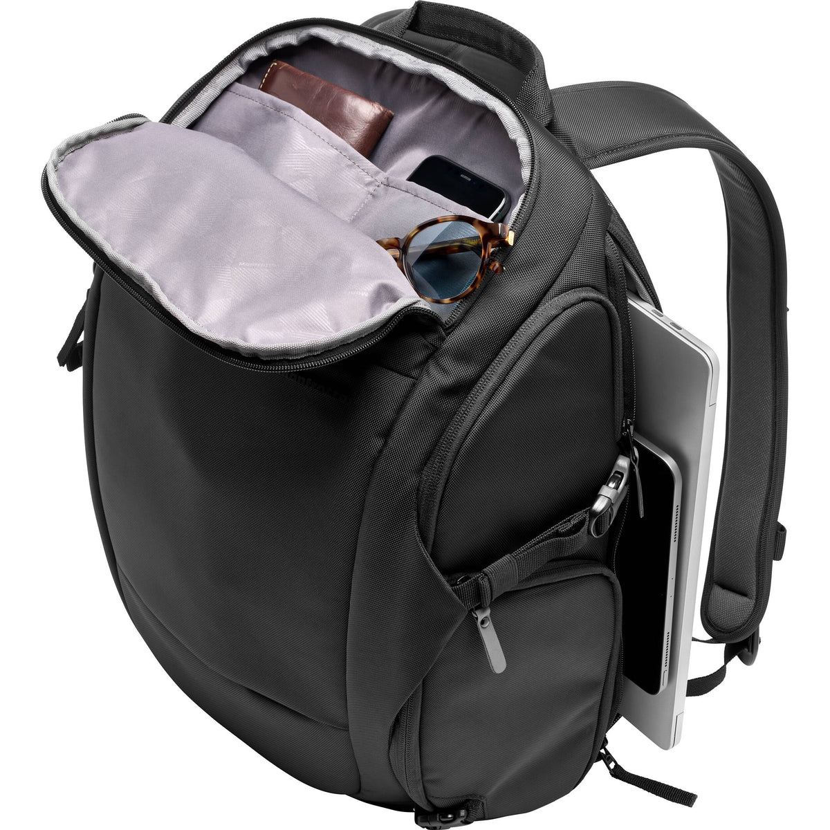 Mochila Manfrotto Advanced Travel III 24L (Negro) - en uso