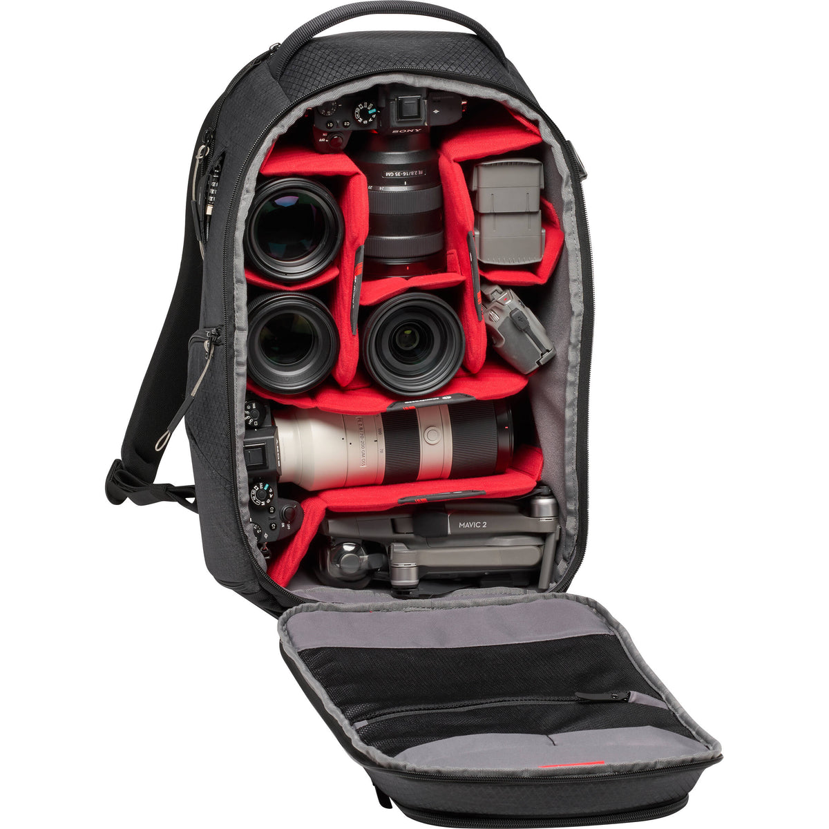 Mochila Manfrotto Pro Light Front Loader 24.5L (Mediano) - vista trasera