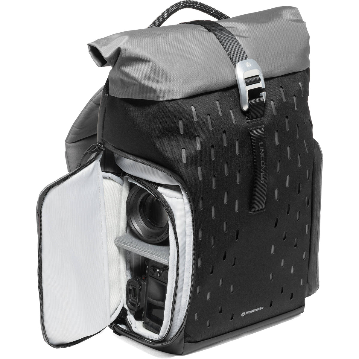 Mochila Manfrotto Uncover (Negro, 24L) - vista trasera