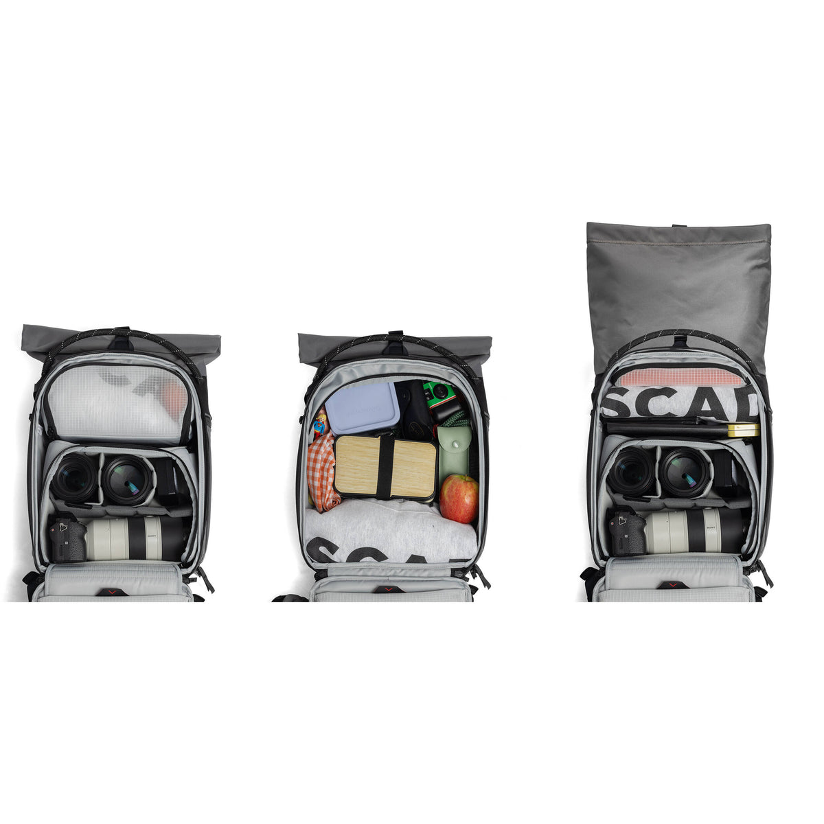 Mochila Manfrotto Uncover (Negro, 24L) - contenido de la caja