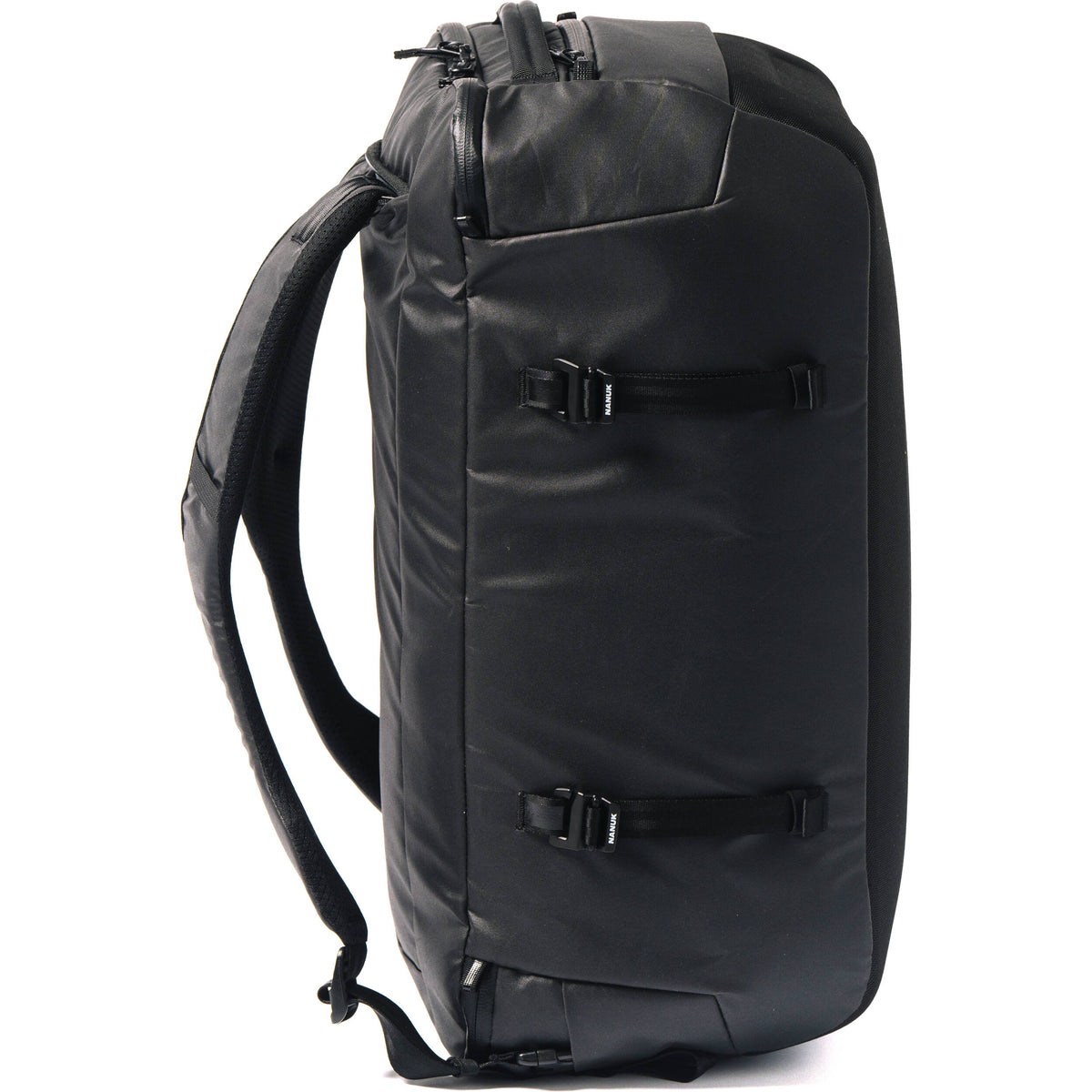 Mochila Nanuk N-PVD Duffel (Negro, 40L) - detalle