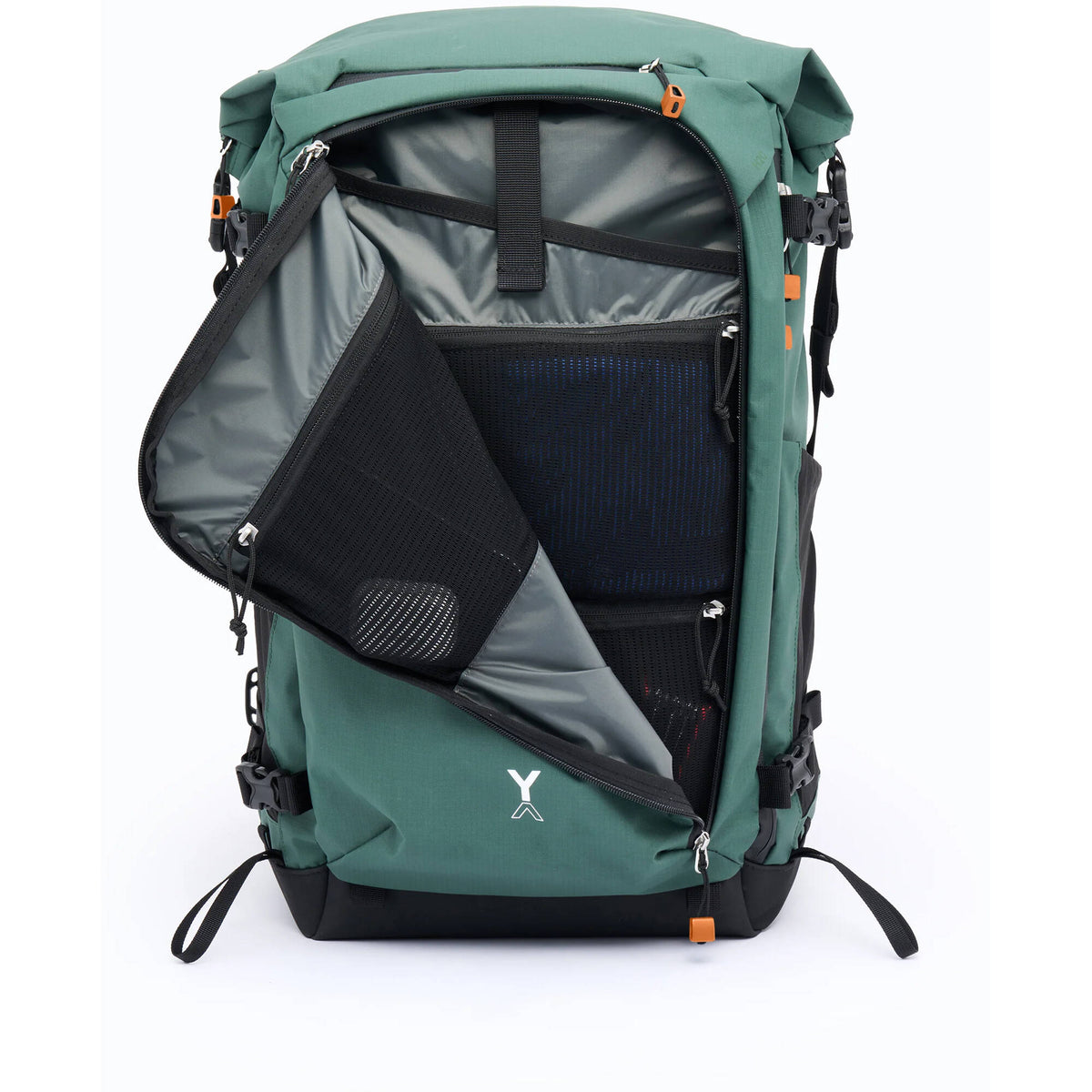Mochila NYA-EVO FJORD 50-C ECONYL Adventure (Pine Verde) - vista trasera