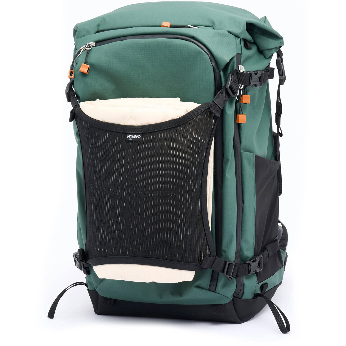 Mochila NYA-EVO FJORD 50-C ECONYL Adventure (Pine Verde) - vista lateral