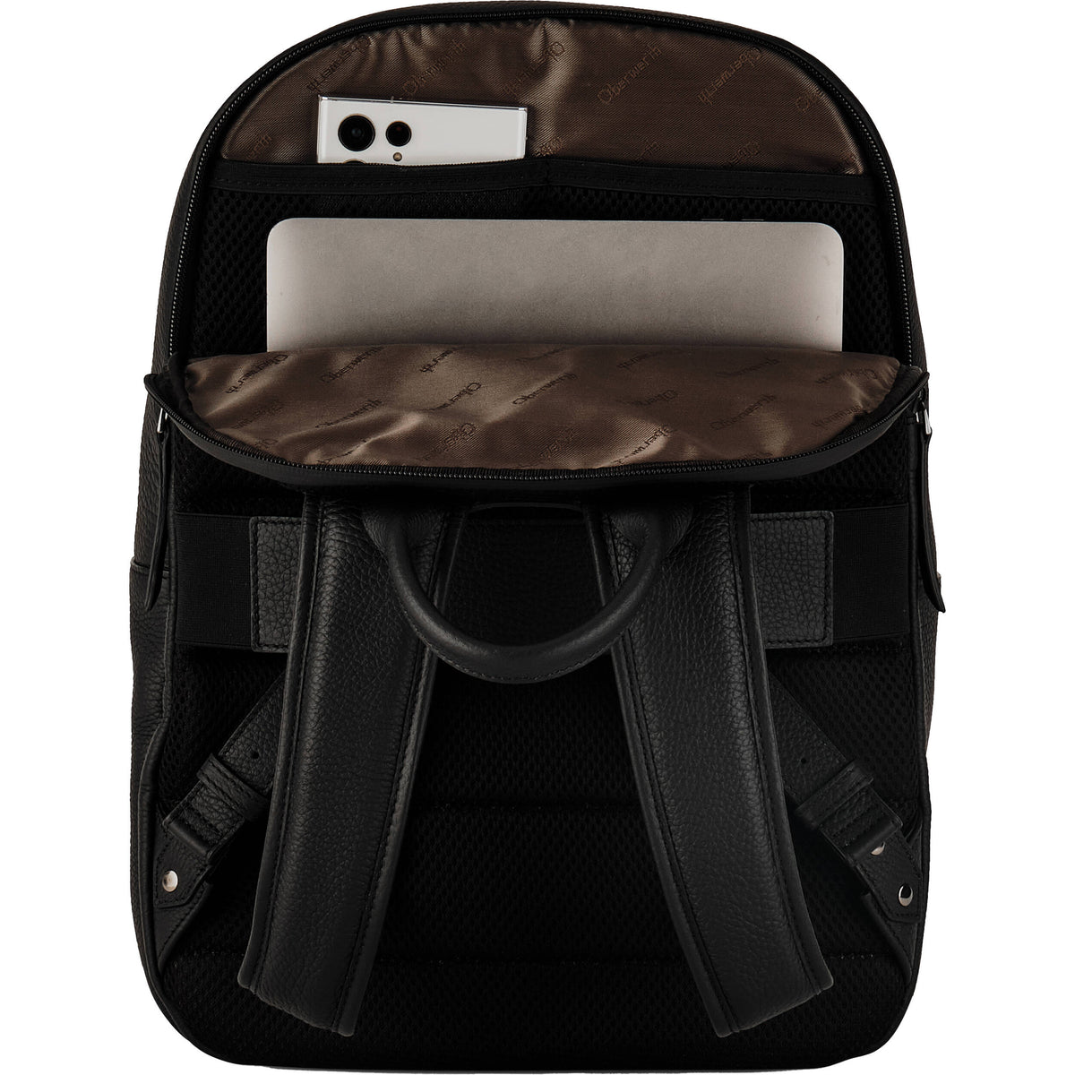 Mochila Oberwerth Pure 2 Zippers (Negro, 16L) - puertos y conexiones