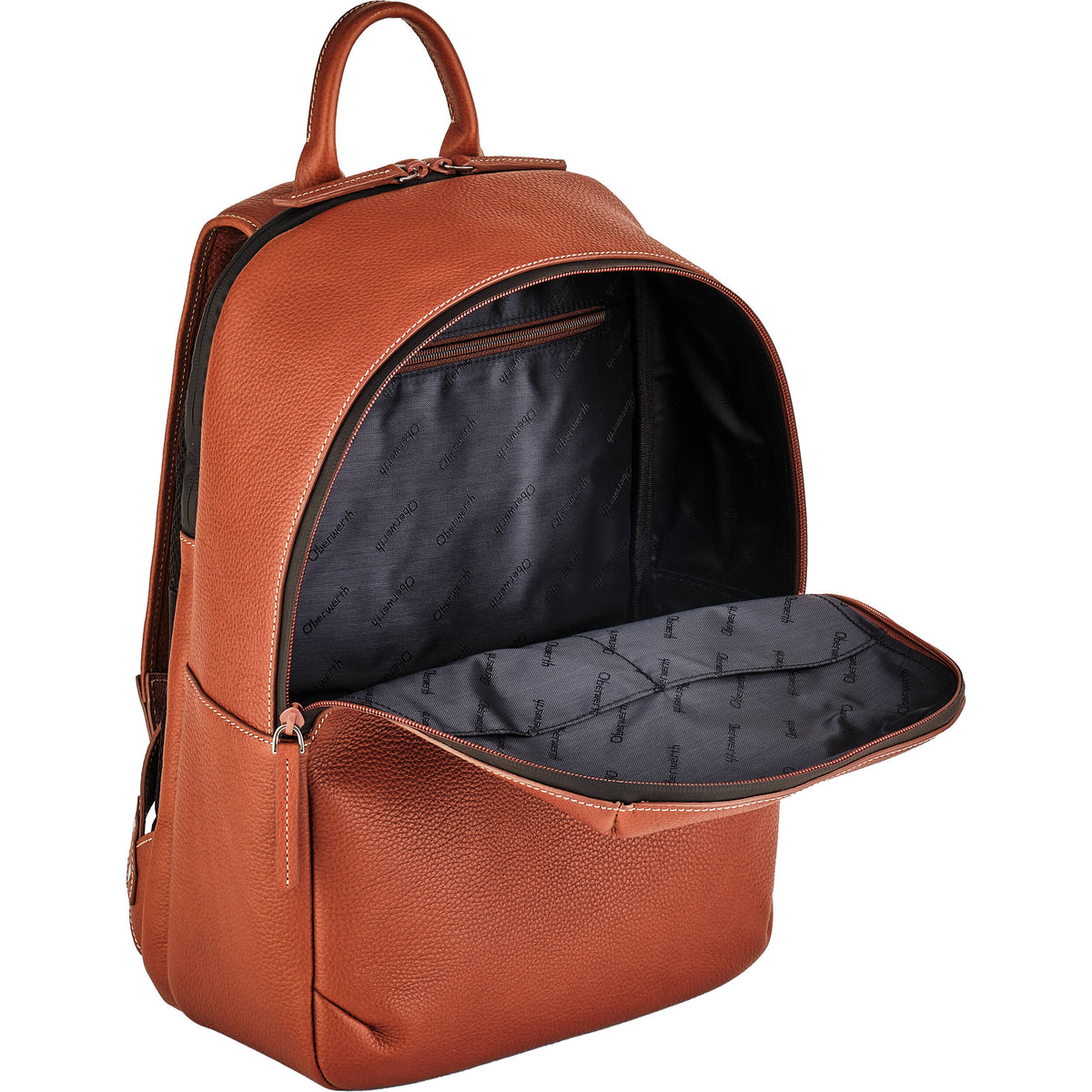 Mochila Oberwerth Pure 2 Zippers (Night Azul, 16L) - vista trasera