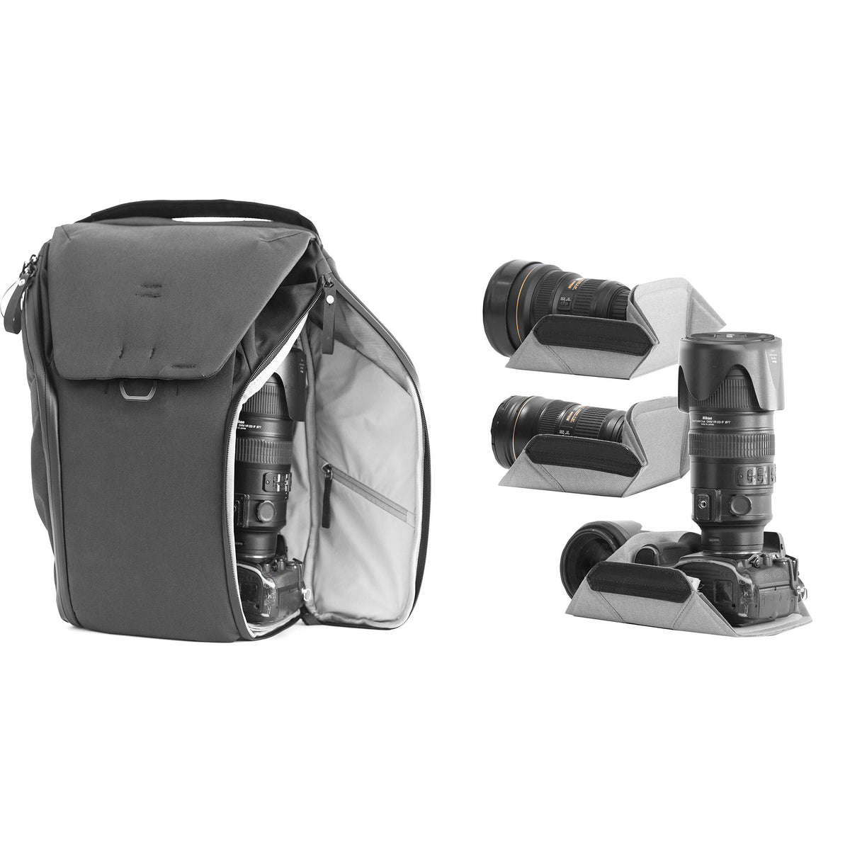Mochila Peak Design Everyday (Charcoal, 20L) - vista frontal