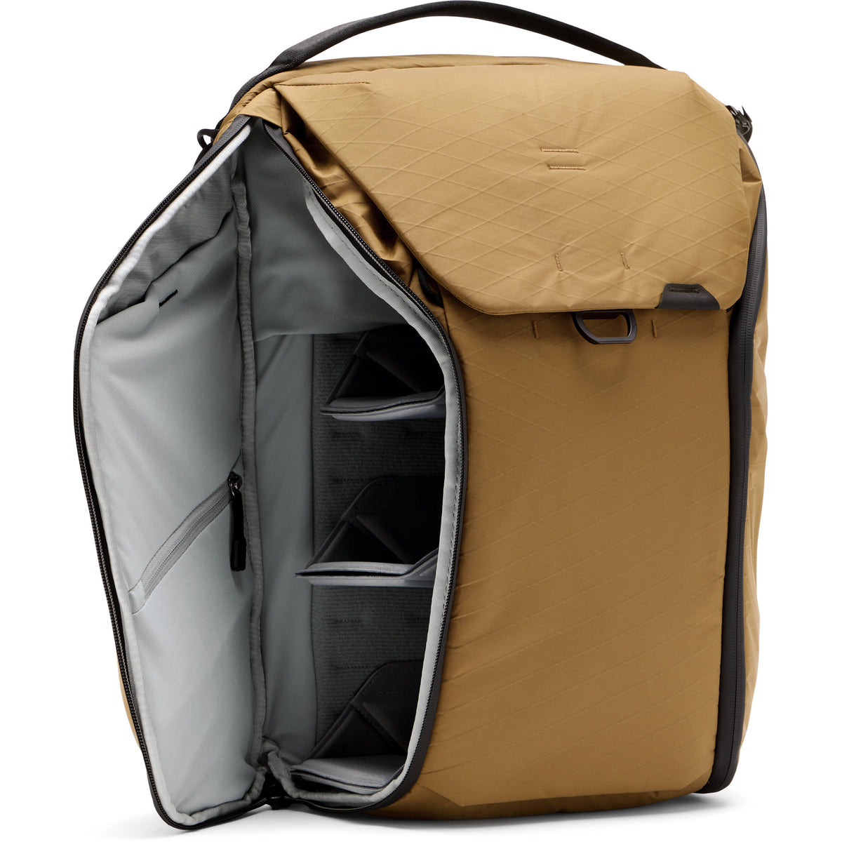 Mochila Peak Design Everyday (Coyote, 30L) - vista trasera