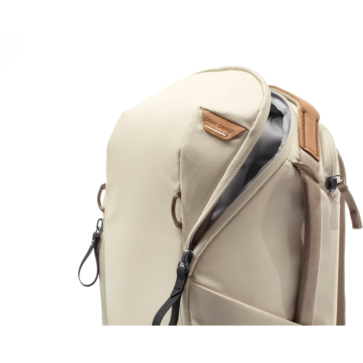 Mochila Peak Design Everyday Zip (Bone Beige, 15L) - detalle