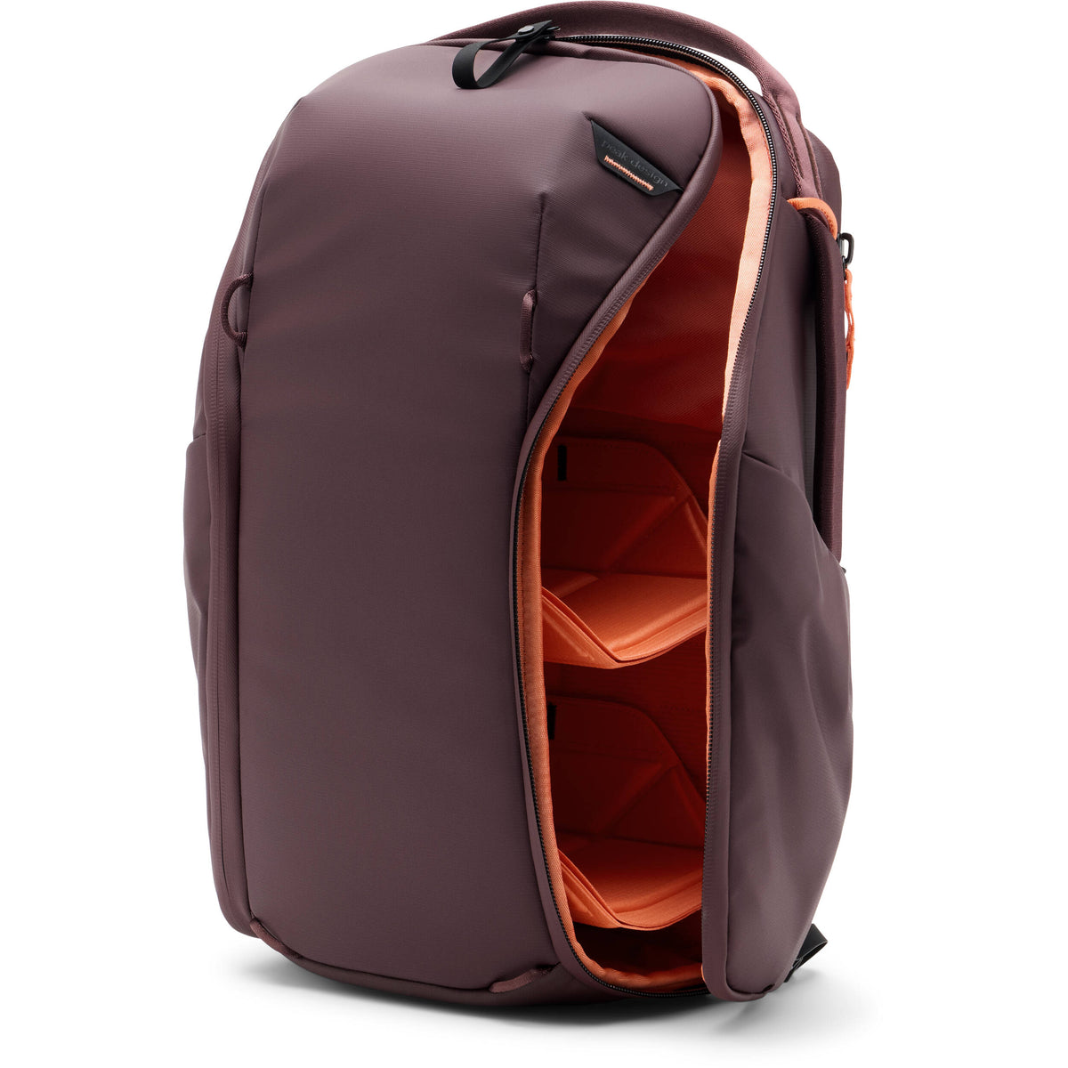 Mochila Peak Design Everyday Zip (Eclipse Purple, 15L) - vista frontal