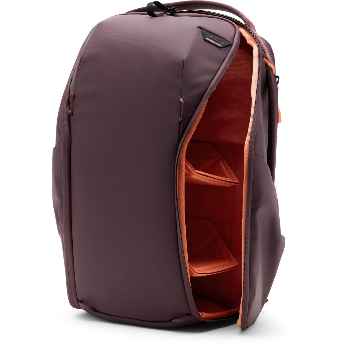 Mochila Peak Design Everyday Zip (Eclipse Purple, 20L) - vista frontal