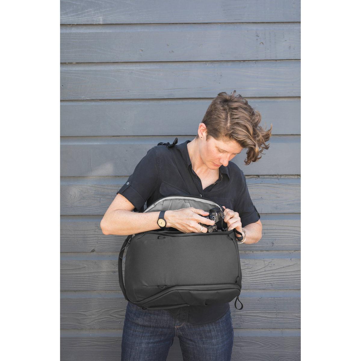 Mochila Peak Design Everyday Zip (Negro, 15L) - contenido de la caja