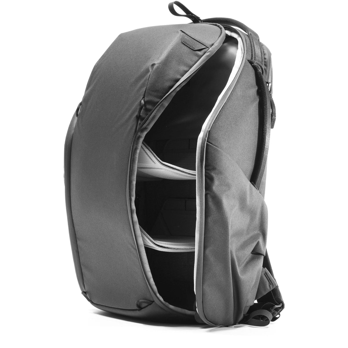 Mochila Peak Design Everyday Zip (Negro, 20L) - vista trasera
