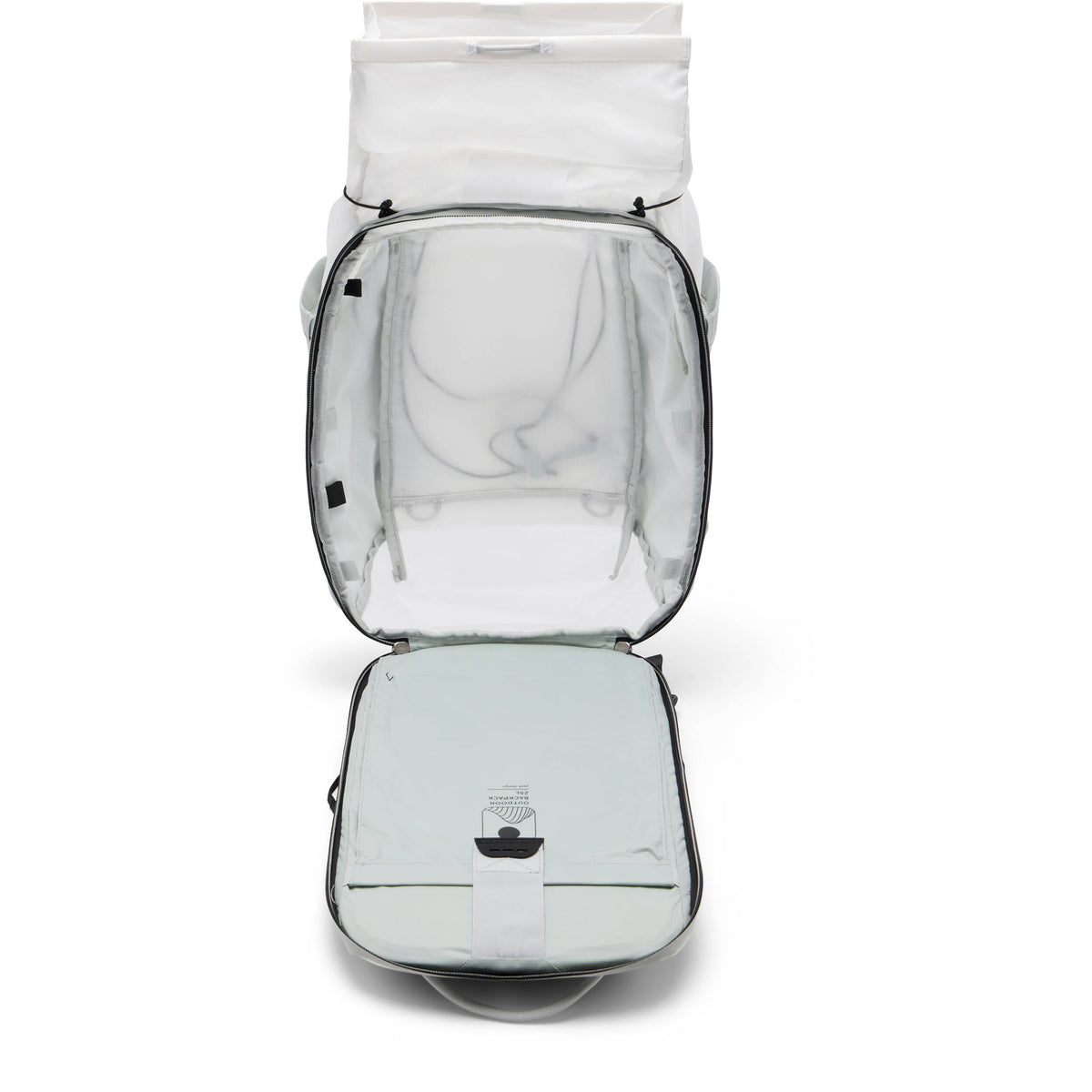 Mochila Peak Design Outdoor (Cloud, 25L) - vista lateral