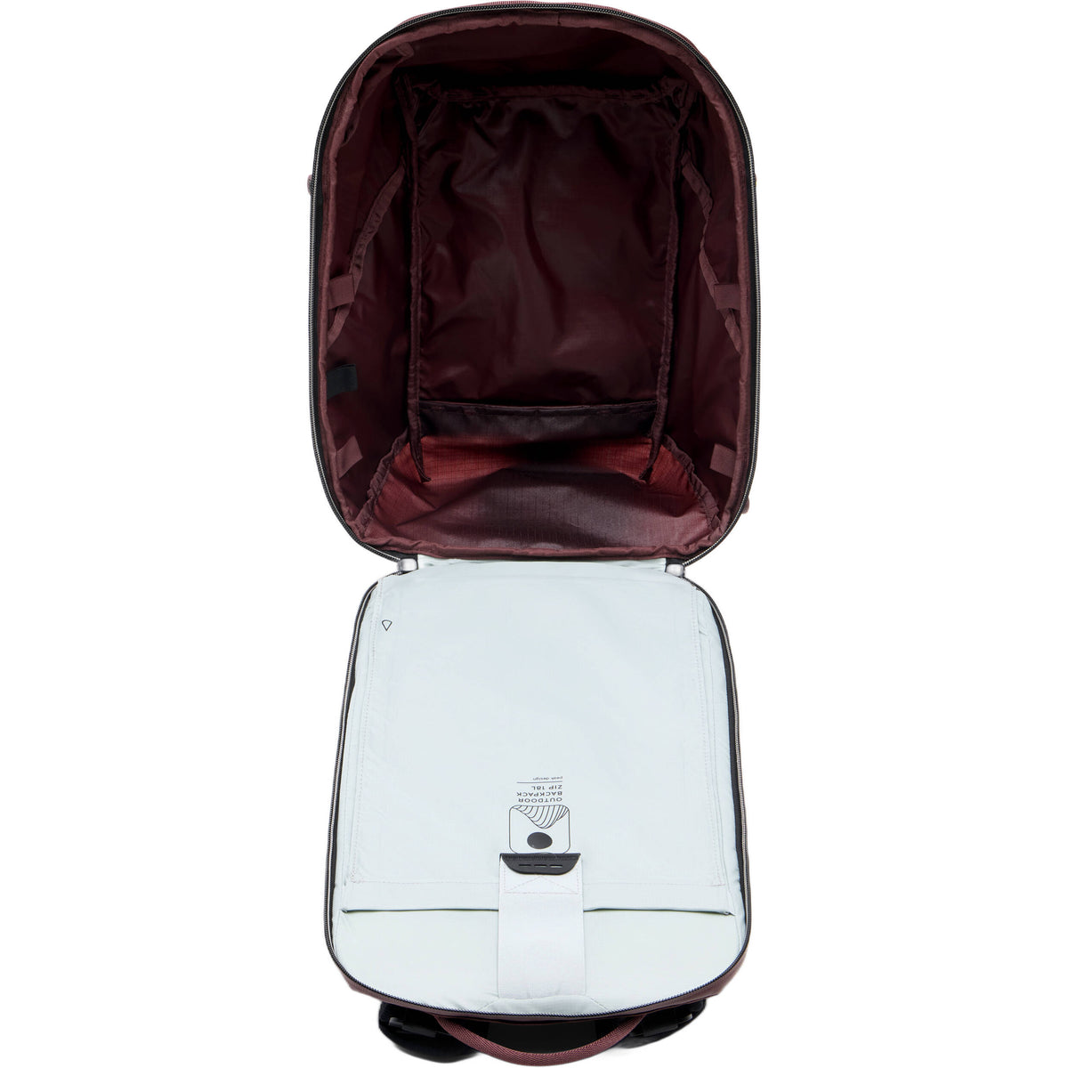 Mochila Peak Design Outdoor (Eclipse, 18L) - vista trasera