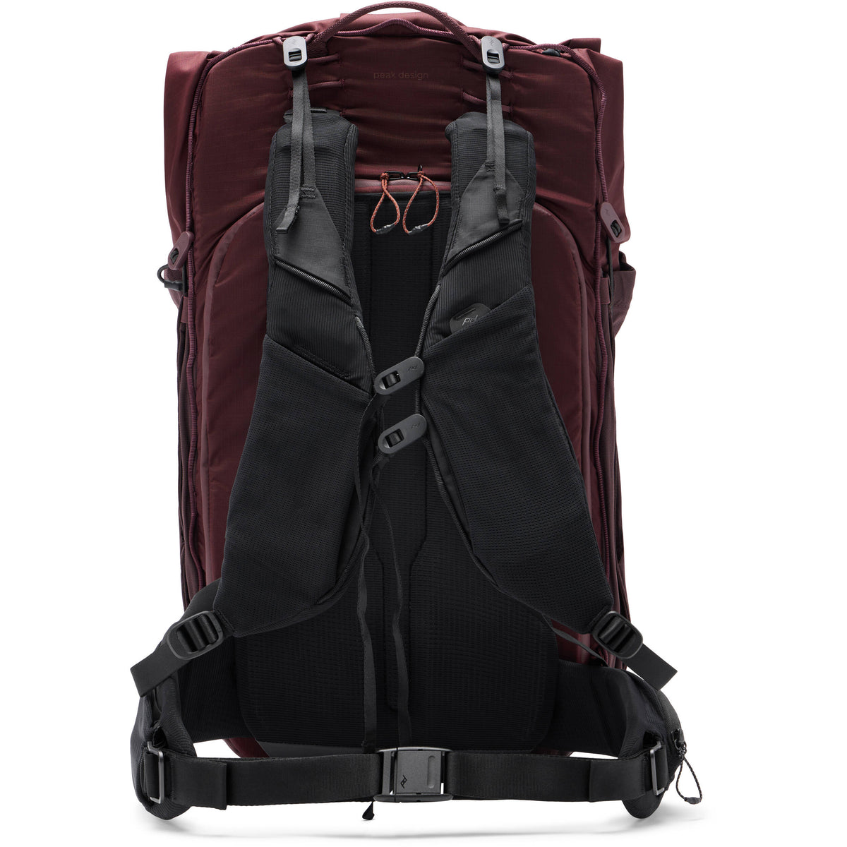 Mochila Peak Design Outdoor (Eclipse, 45L) - vista trasera
