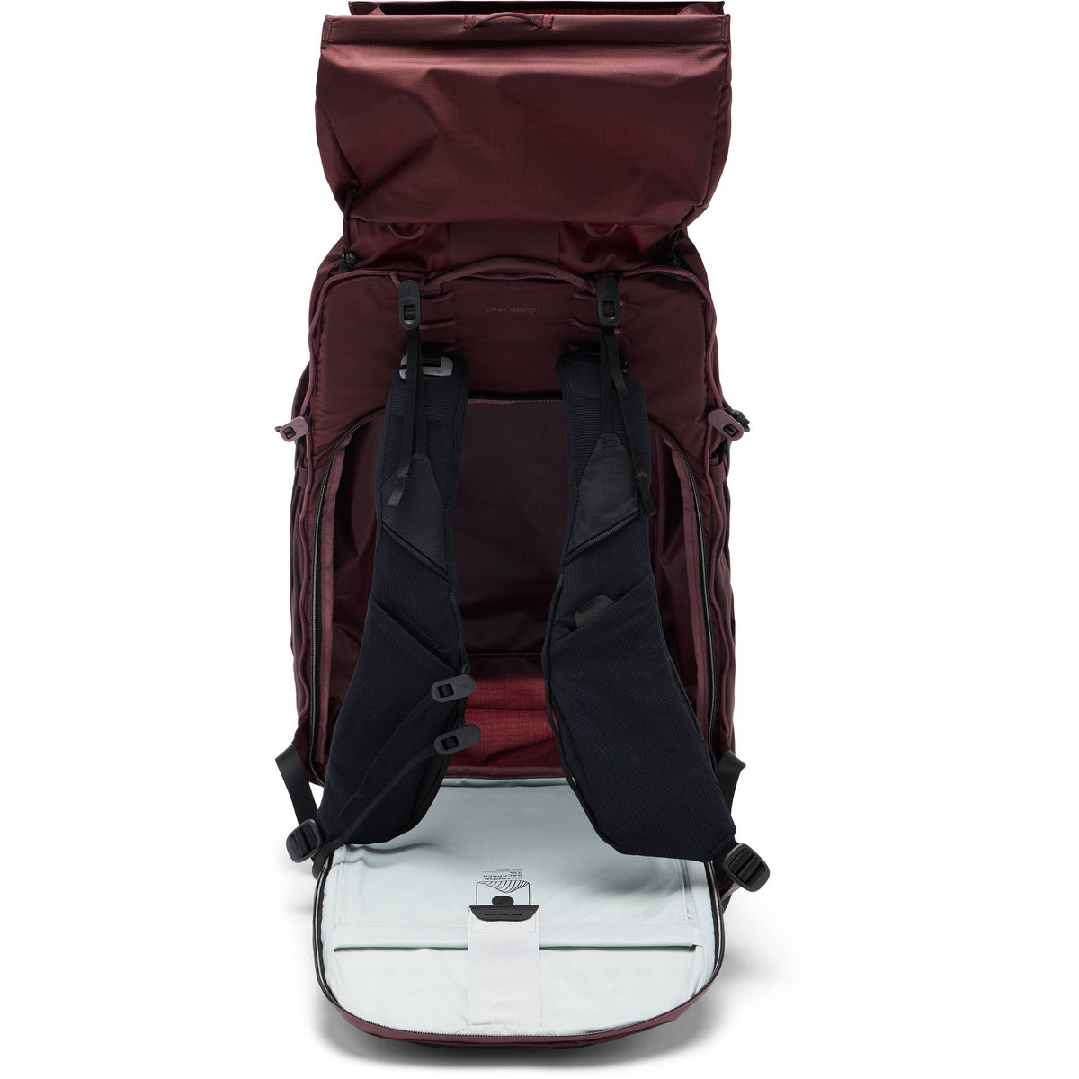Mochila Peak Design Outdoor (Eclipse, 45L) - vista lateral