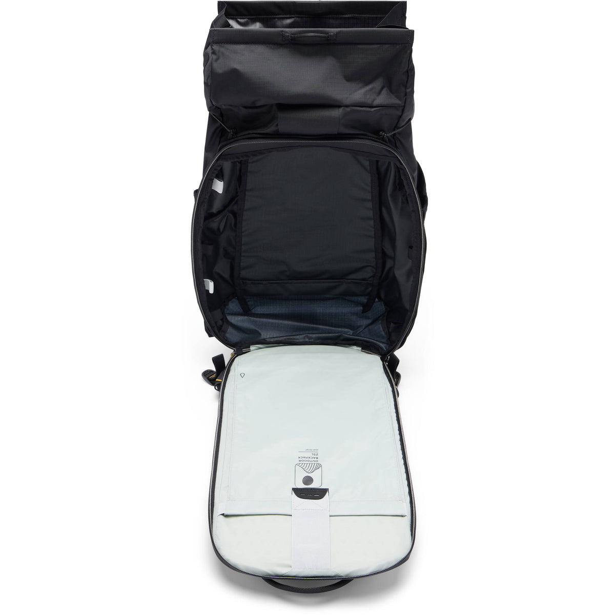 Mochila Peak Design Outdoor (Negro, 25L) - vista lateral