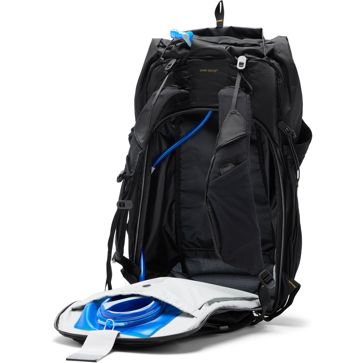 Mochila Peak Design Outdoor (Negro, 45L) - detalle
