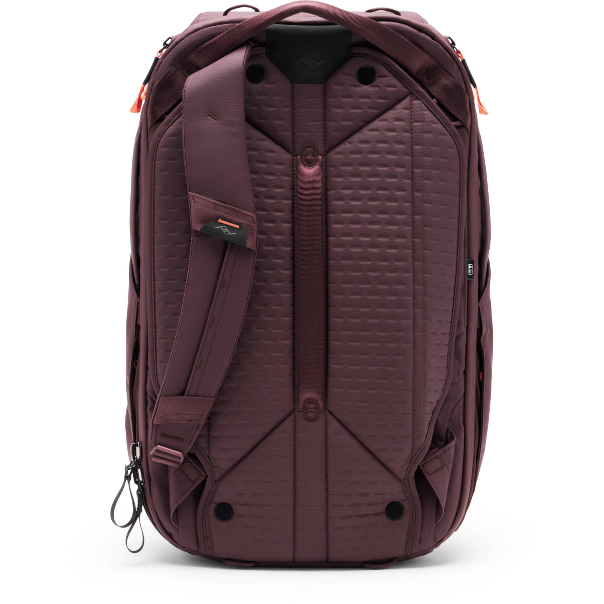 Mochila Peak Design Travel (Eclipse, 45L) - vista trasera