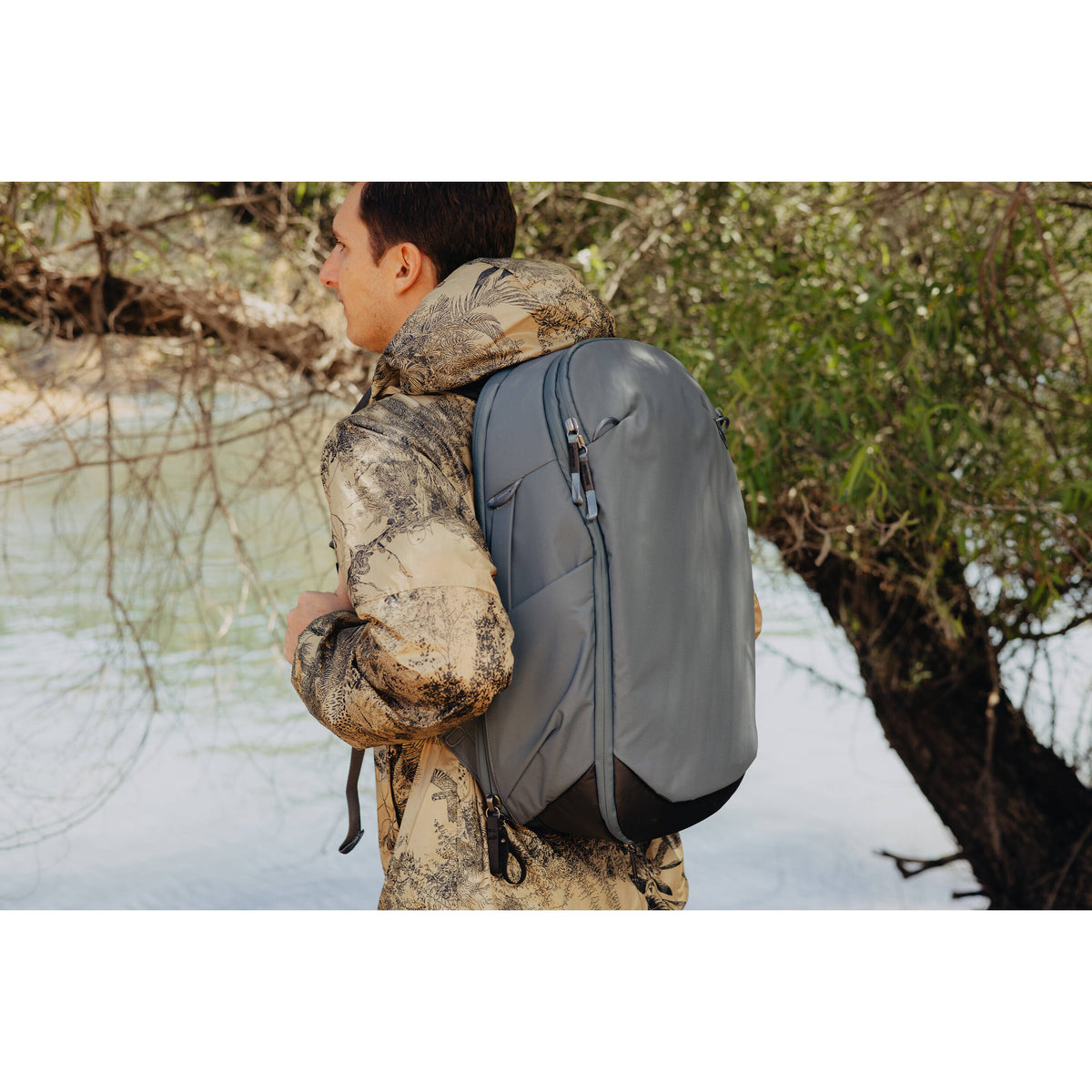 Mochila Peak Design Travel (Ocean, 30L) - detalle