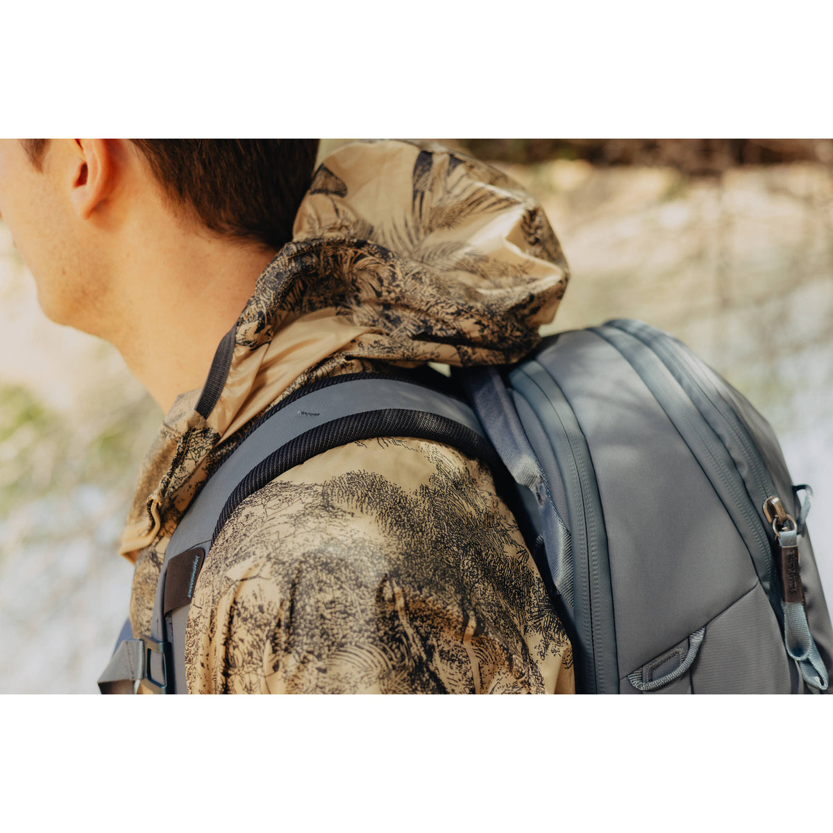 Mochila Peak Design Travel (Ocean, 30L) - contenido de la caja