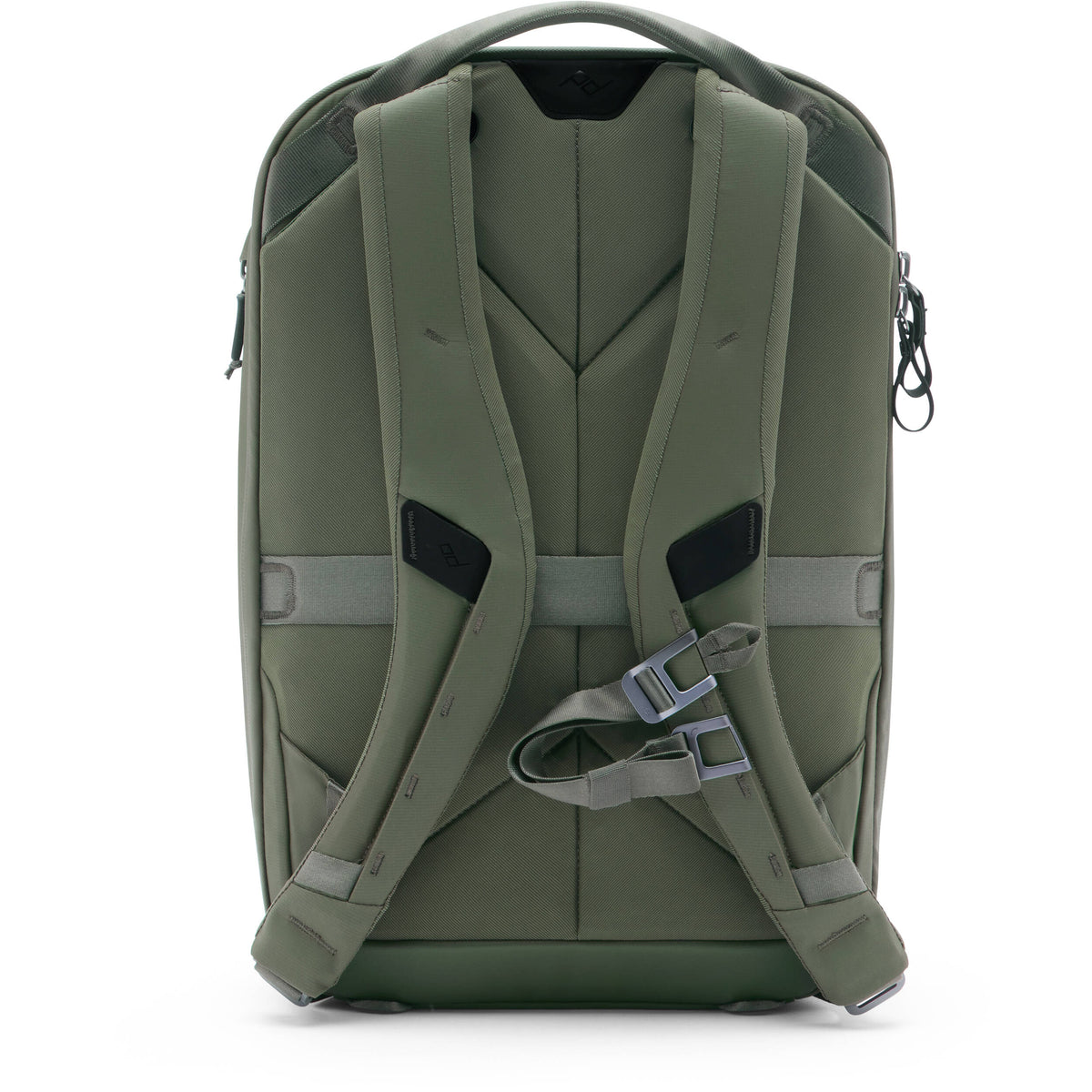 Mochila Peak Design Travel (Sage, 20L) - vista trasera
