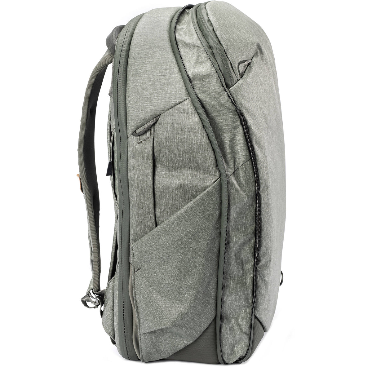 Mochila Peak Design Travel (Sage, 30L) - vista trasera