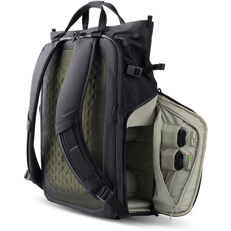 Mochila PGYTECH OneGo Roamer Tech (Matte Negro, 18L) - contenido de la caja