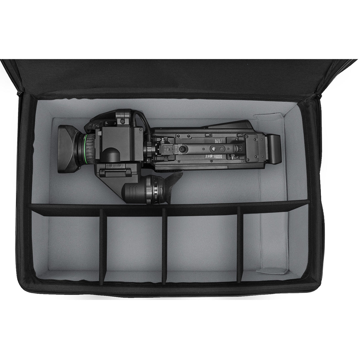 Mochila PortaBrace BK-4 (Negro, Extra Grande) - vista frontal