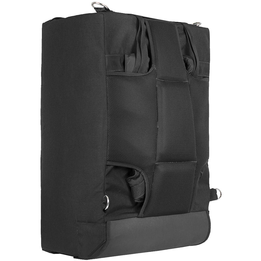 Mochila PortaBrace BK-4 (Negro, Extra Grande) - detalle