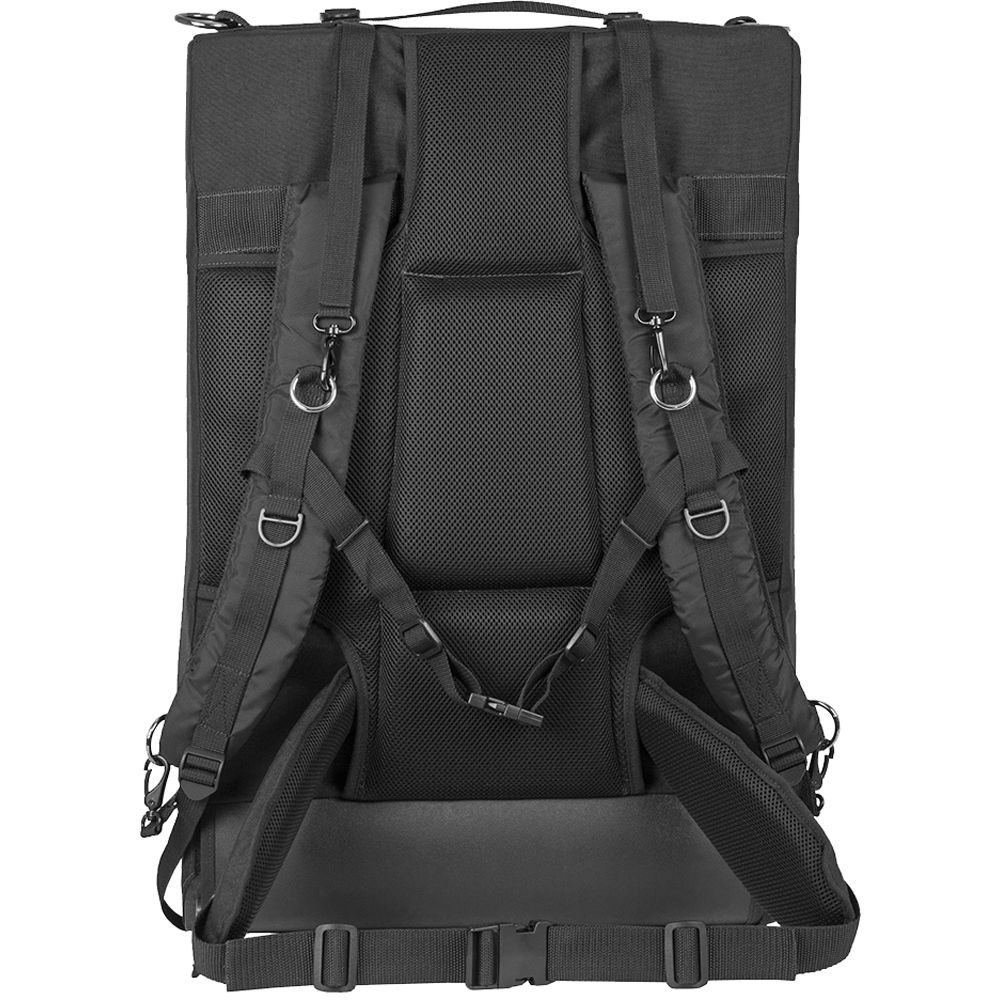 Mochila PortaBrace BK-4 (Negro, Extra Grande) - contenido de la caja