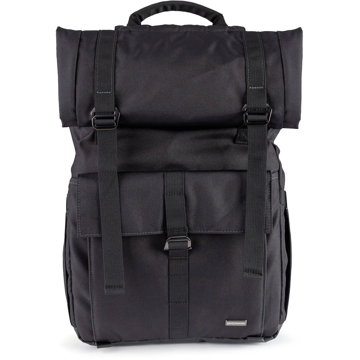 Mochila ProMaster Jasper 2.0 Rolltop (16.5L, Negro) - vista frontal